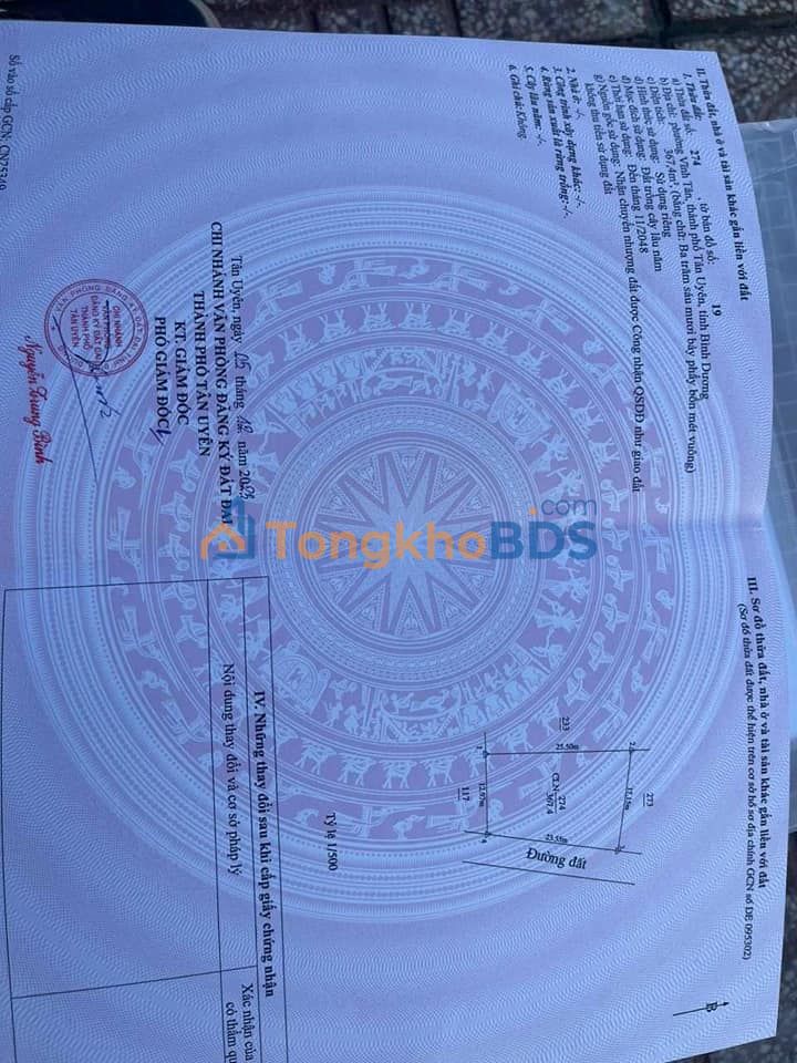 Đất Vĩnh Tân Tân Bình 367m² 1.1 tỷ - Tiềm năng tăng giá