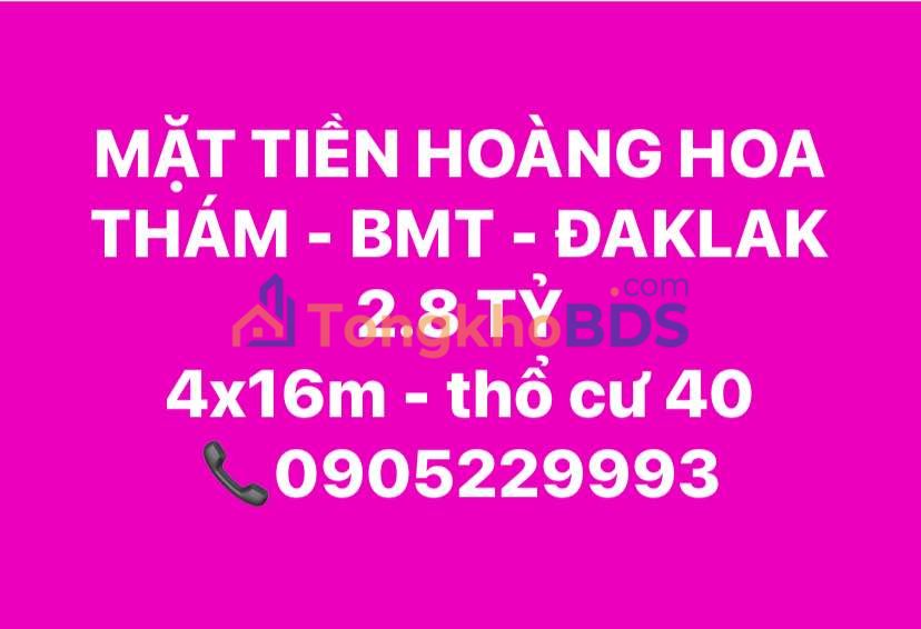 Nhà phố Hoàng Hoa Thám Dĩ An 64m² 2.8 tỷ - Mặt tiền kinh doanh