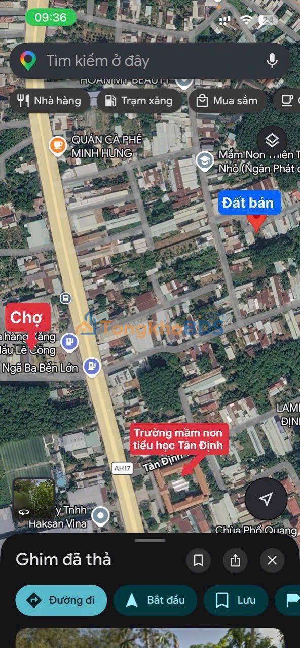 Đất nền Bến Cát - Khu phố 3 240m² 2 tỷ - Pháp lý rõ ràng