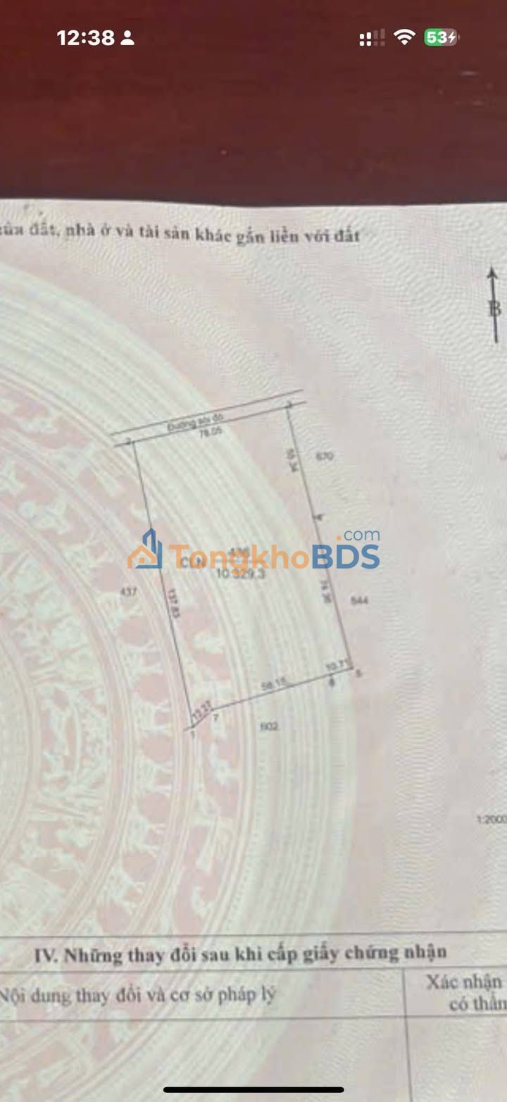 Đất nền Đường Sỏi Đỏ Định Hiệp 10.000m² 4 tỷ - Sổ đỏ chính chủ