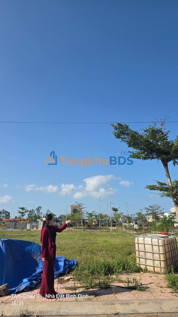 Đất nền Trung Ái An Nhơn 108m² 900 triệu - Sổ đỏ chính chủ