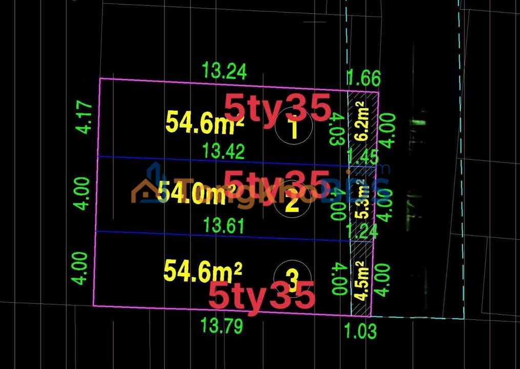 Đất phân lô Hẻm 225 Lê Văn Quới Bình Tân 60m² giá 5.35 tỷ - Pháp lý rõ ràng