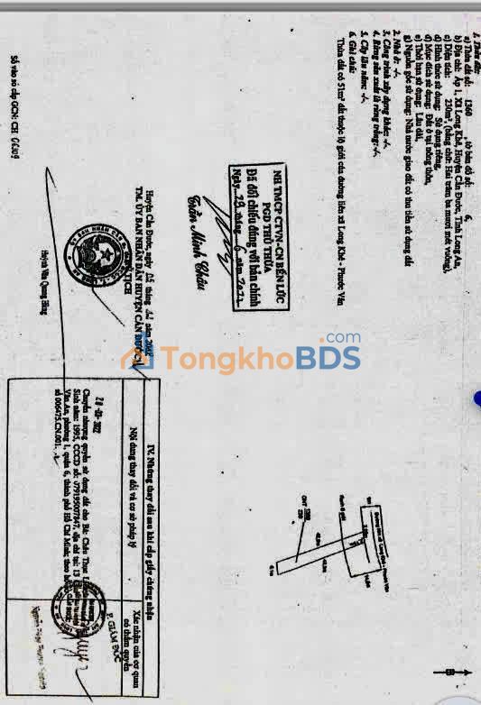 Đất nền Long An Cần Đước 230m² 2.3 tỷ - Sổ đỏ chính chủ