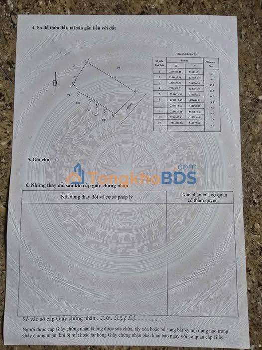 Đất nền Thị trấn Lương Bằng 358m² giá 5,x tỷ - Đường to ô tô