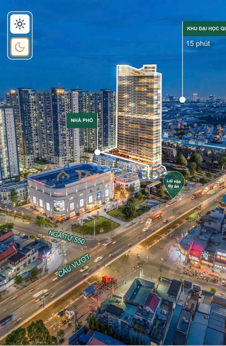 Apartment Charm City Di An 50m² 1.75 tỷ - View đẹp