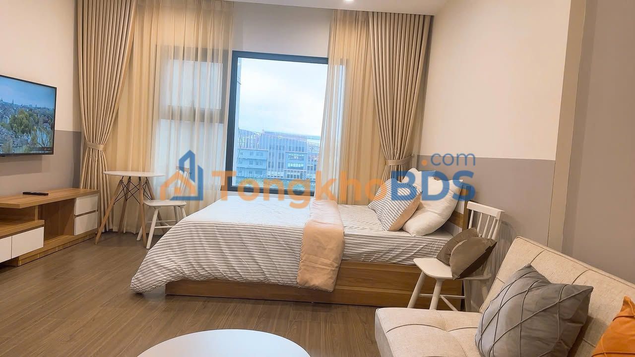 Cho thuê Studio Vinhomes Ocean Park 30m² Full đồ, Giá 6.5tr/tháng