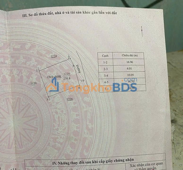 Đất nền 238m² gần KCN VSIP Quảng Ngãi - Sẵn sàng đầu tư