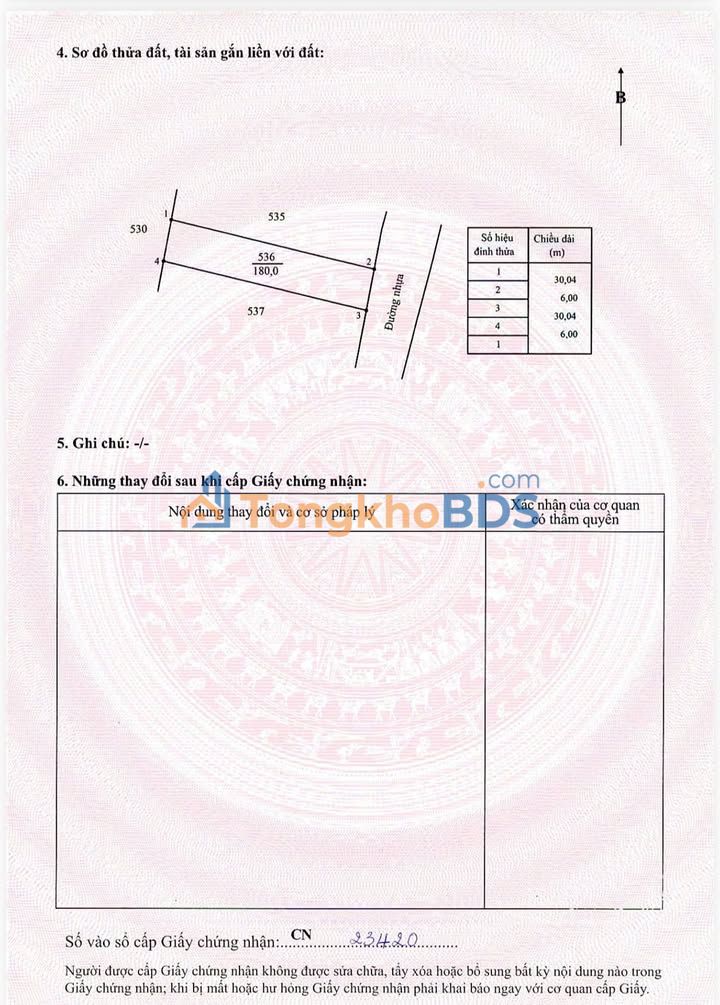 Đất Nền Bàu Bàng 9600m² Thổ Cư - Đường Nhựa 6m Thông, Dân Cư Đông Đúc