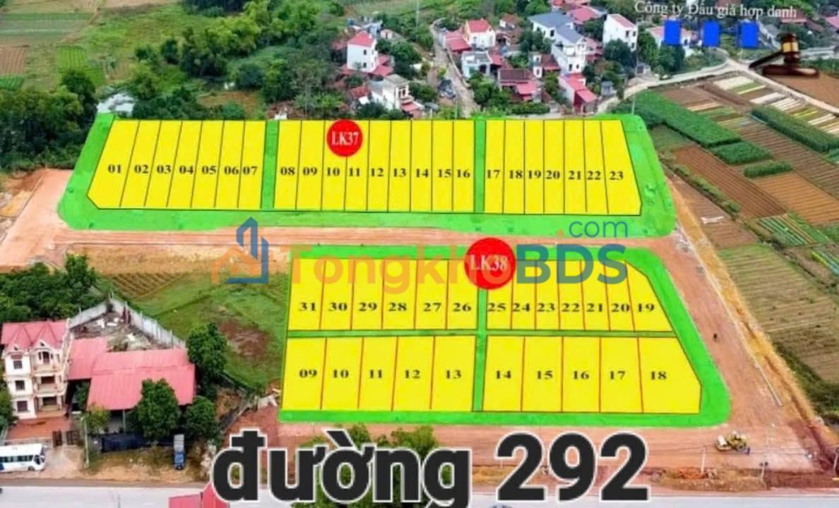 Đất nền TL292 Lạng Giang 166m² - Đầu tư dài hạn