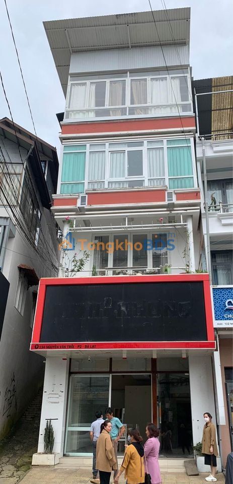 Nhà phố Nguyễn Văn Trỗi P2 Đà Lạt 58m² 14 tỷ - Mặt tiền kinh doanh