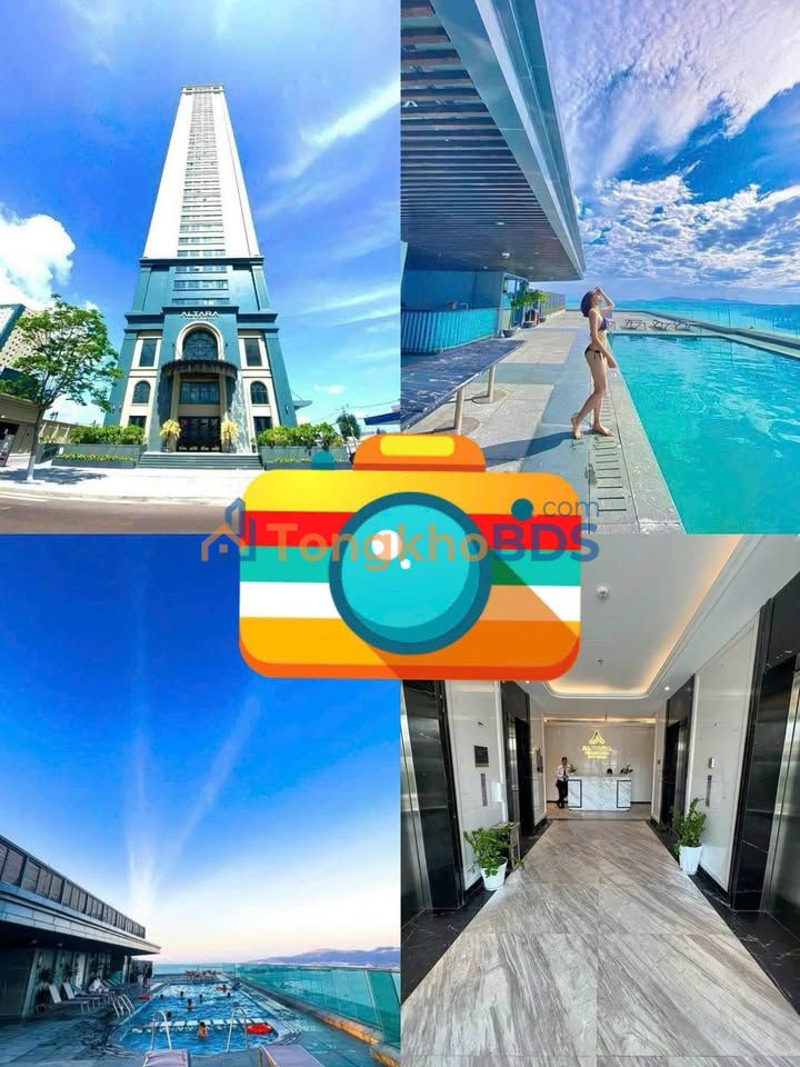 Cho thuê căn góc Altara Quy Nhơn 9tr - View biển chill, sẵn ở