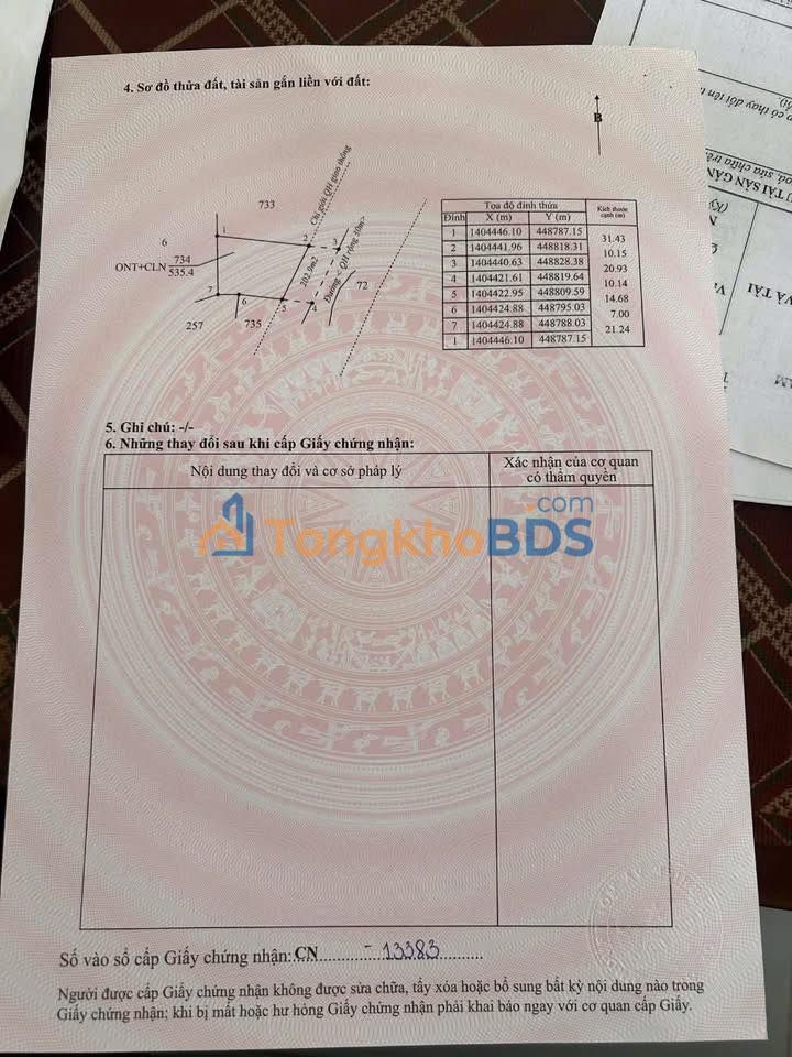 Đất thổ cư Mặt tiền Vành Đai, Buôn Ma Thuột 861m² - Lý tưởng làm kho bãi, phân lô