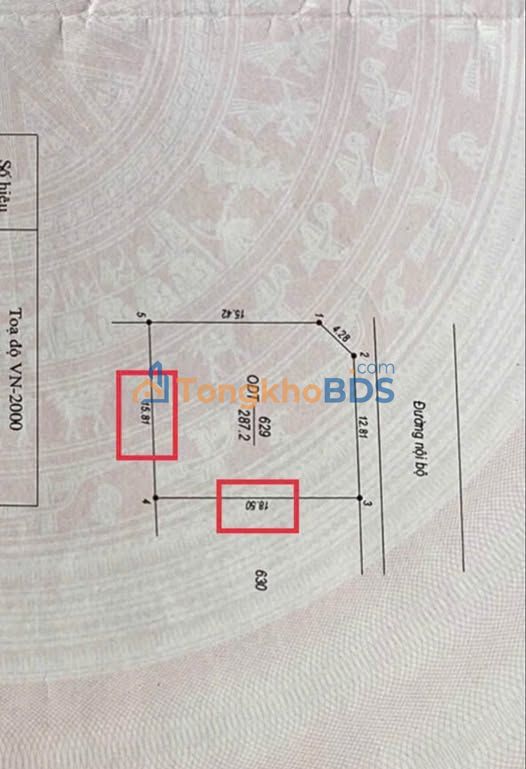 Đất nền Trà Vinh P.4 292m² 2 tỷ - Sổ đỏ chính chủ