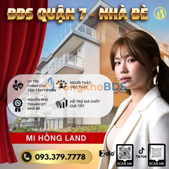 Nhà riêng Tân Thuận Tây Q7 26m² 2.85 tỷ - Chính chủ bán