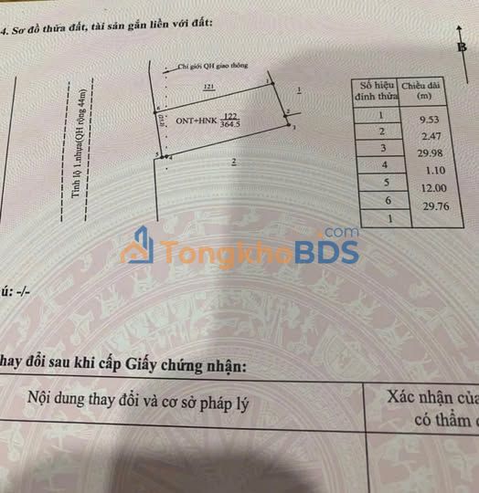 Đất EaNuol TL1 360m² giá 1.65 tỷ - Đường to ô tô