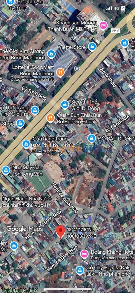 Đất Tân Lập BMT 99m² 2.89 tỷ - Thổ cư 100% sẵn xây