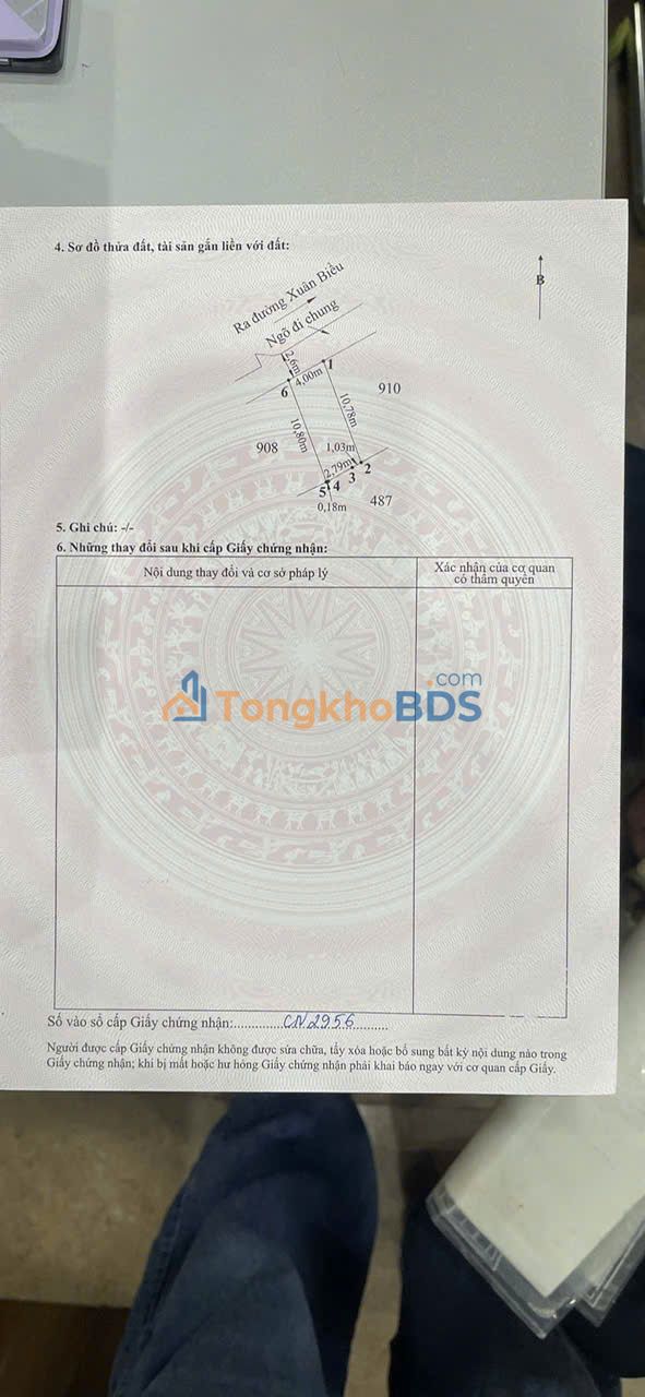 Đất Nguyễn Lương Bằng 43m² 1.19 tỷ - Ô tô vào tận nơi