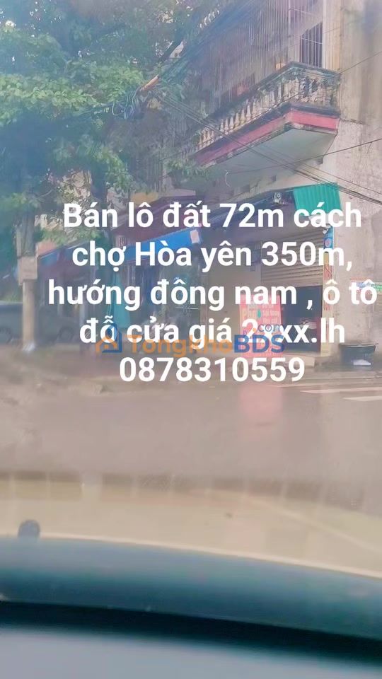 Bán đất nền 80m² Hướng Đông Nam, Tân Yên, Bắc Giang - Sổ đỏ sẵn sàng