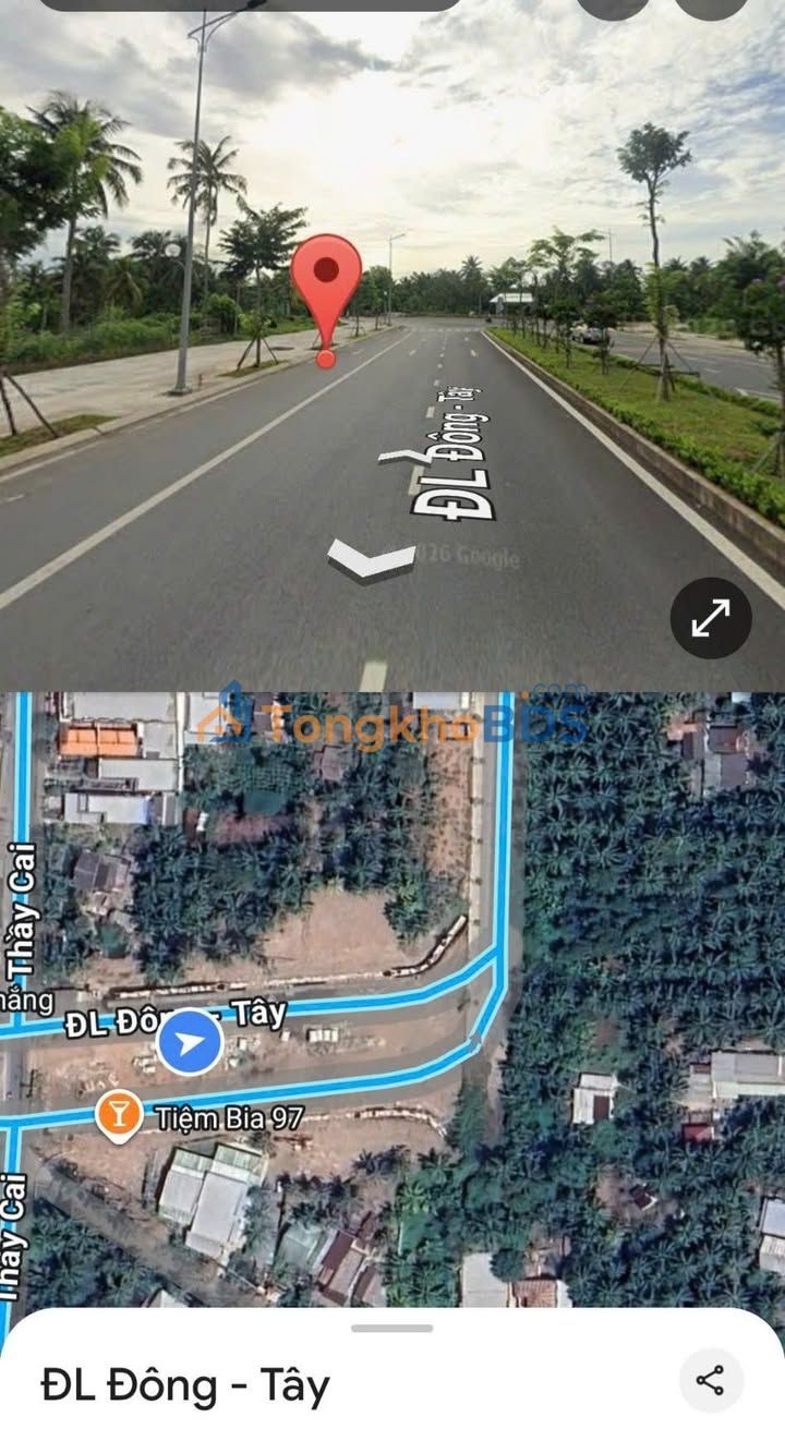 Đất nền Đông Tây Bến Tre 182m² 6.006 tỷ - Tiềm năng tăng giá