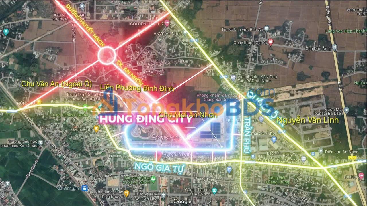 Đất nền Bình Định An Nhơn 100m² 1.69 tỷ - Sổ hồng sẵn