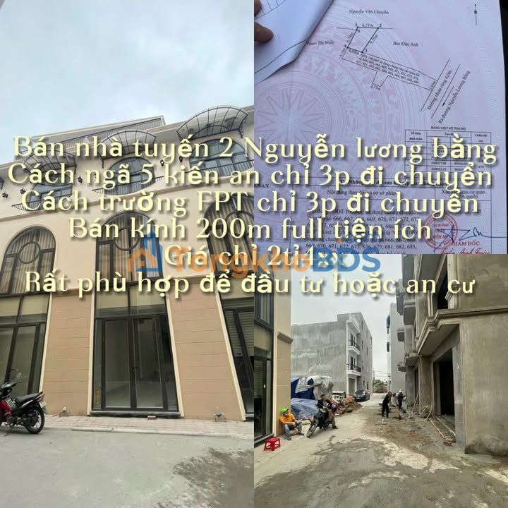 Nhà riêng Nguyễn Lương Bằng 47m² 2.4 tỷ - Ô tô đỗ cửa