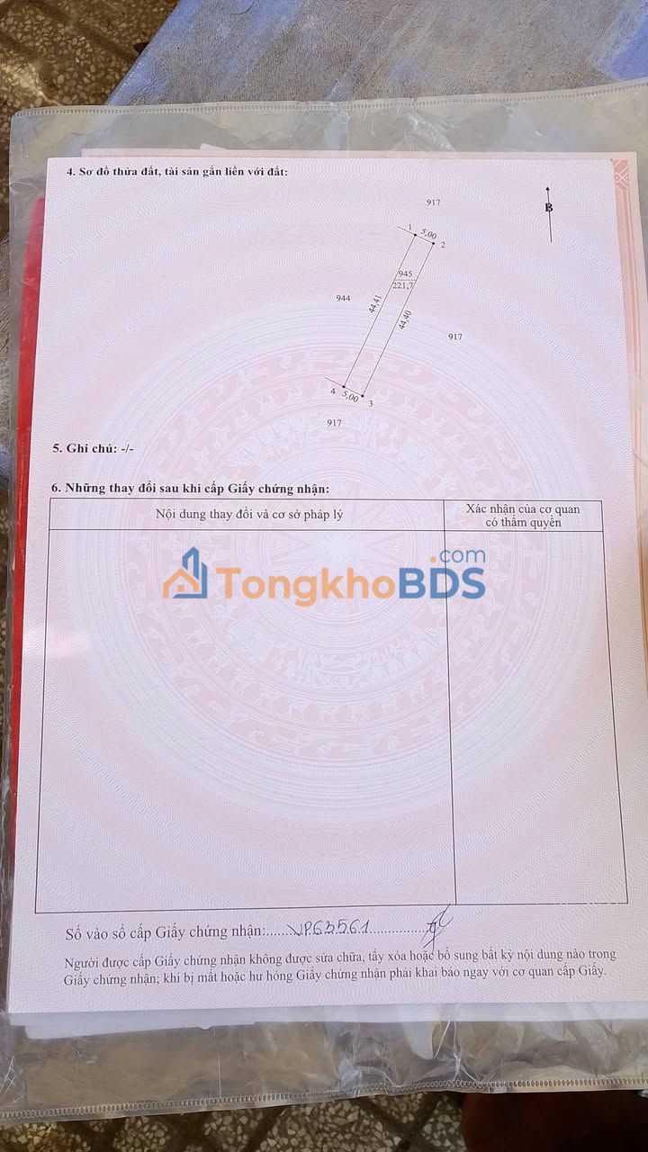 Đất nền Phường 1 Sóc Trăng 242m² 370tr - Sổ đỏ chính chủ