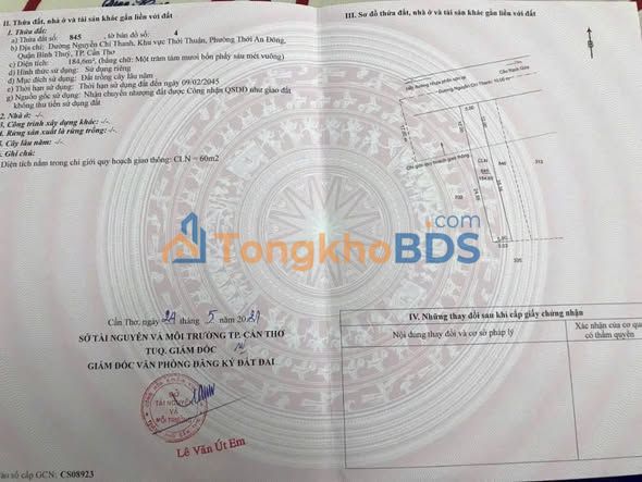 Mặt Tiền Nguyễn Chí Thanh Cần Thơ - 134m² Kinh Doanh Đa Ngành - 1.5 Tỷ