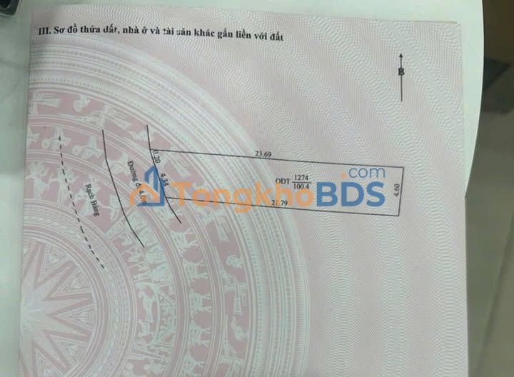 Bán Nền Thổ Cư 100m² Lộ Hậu Tân Thạnh Tây, Cần Thơ - Giá 1.35 Tỷ
