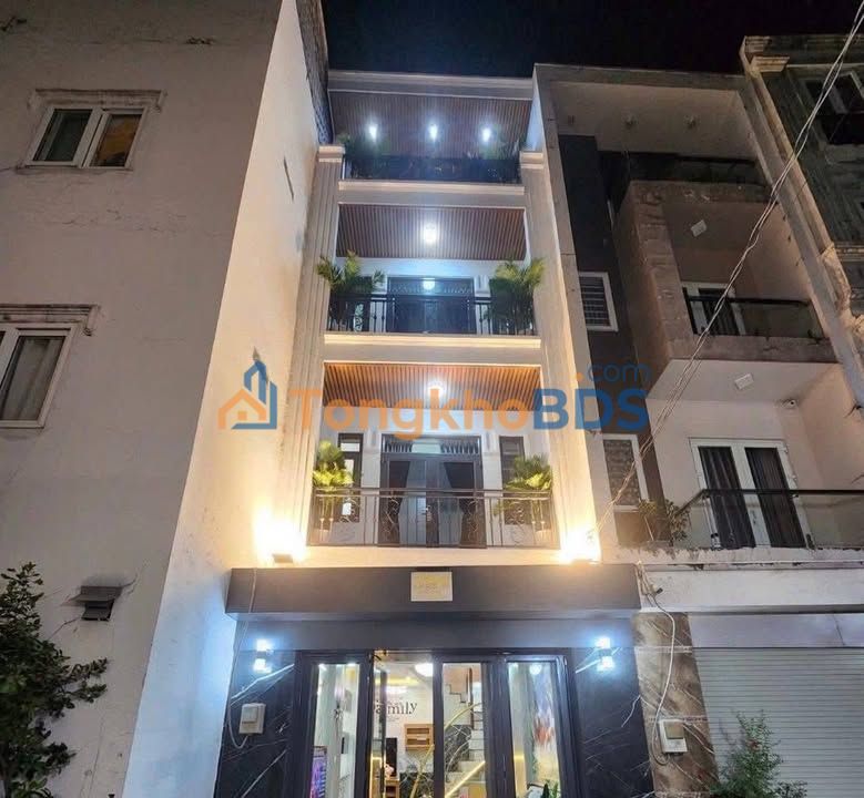 Nhà 5 Tầng Hẻm Xe Tải 44m² Gò Vấp - Sẵn Sàng Ở Ngay