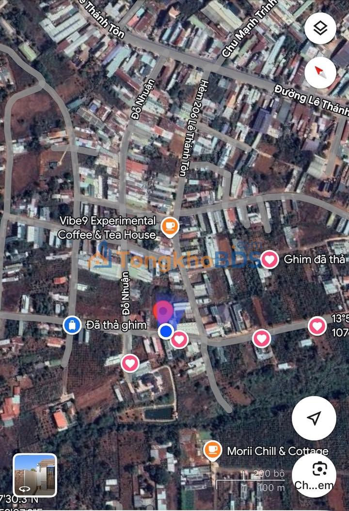 Đất nền Pleiku 144m² 1.3 tỷ - Đất thổ cư 100%