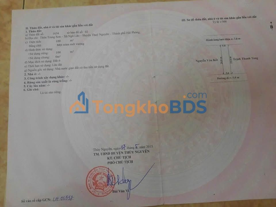 Đất nền Hồng Bàng 100m² 2 tỷ - Tiềm năng tăng giá