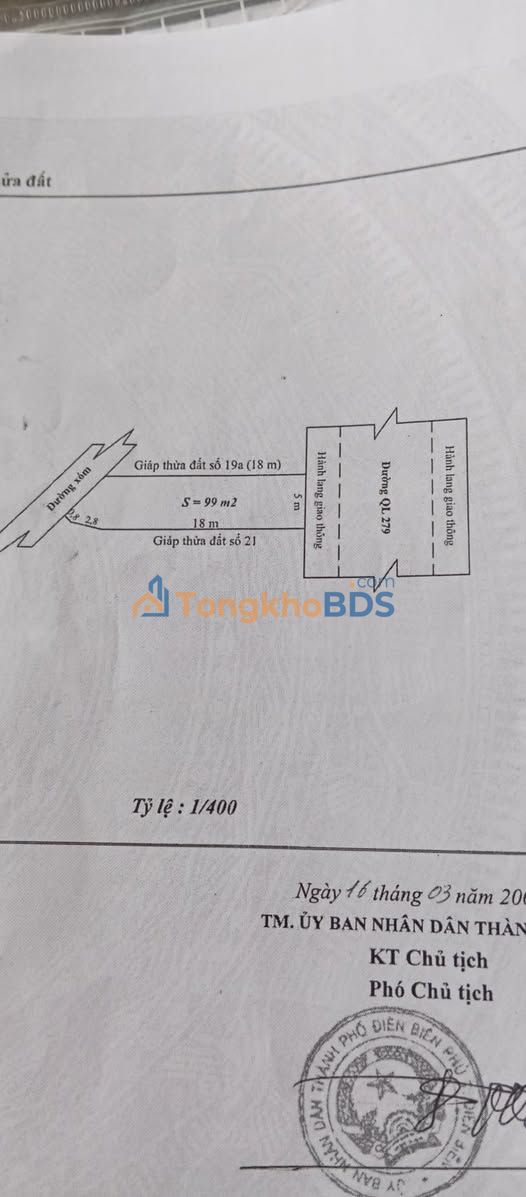 Nhà 2 Tầng Mặt Tiền Võ Nguyên Giáp, Điện Biên 99m² - Giá 3.3 Tỷ