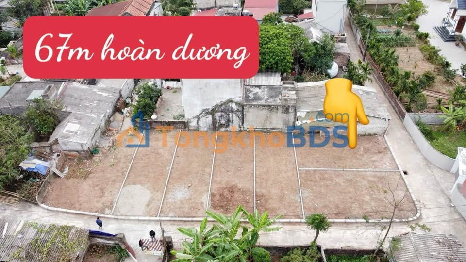 Đất nền Phường Lam Hạ – 67m² full thổ cư 8xx triệu – Sổ đỏ chính chủ