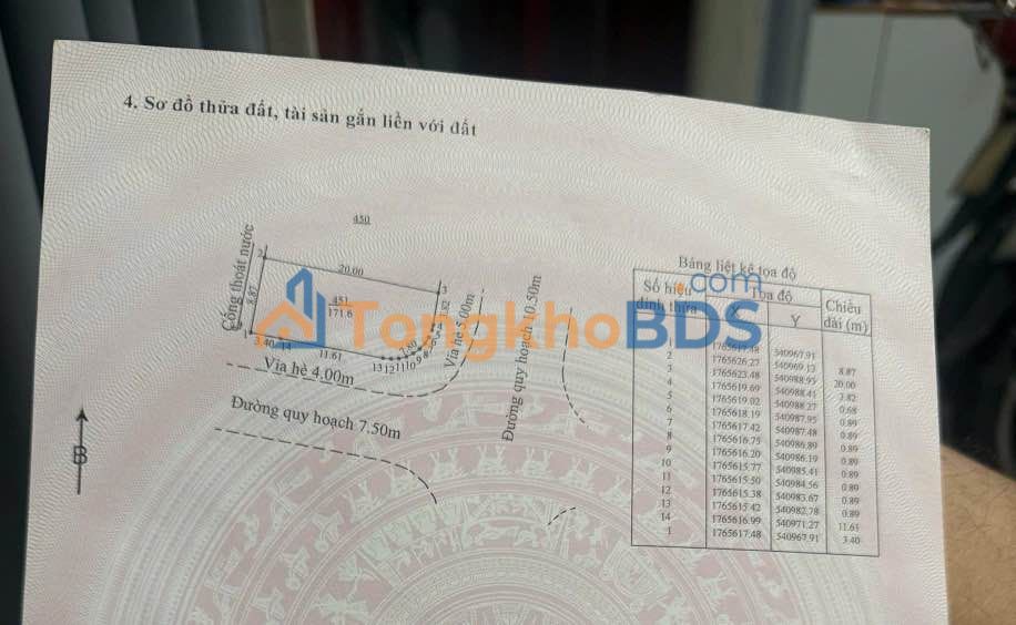 Đất nền Hòa Khương Đà Nẵng 171m² 4 tỷ - Sổ đỏ chính chủ