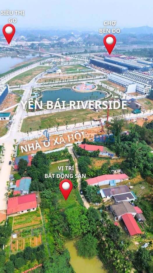 Bán Đất Nền 97m² Cạnh Riverside Yên Bái - Giá 1.4 Tỷ, Sẵn Sàng Đầu Tư