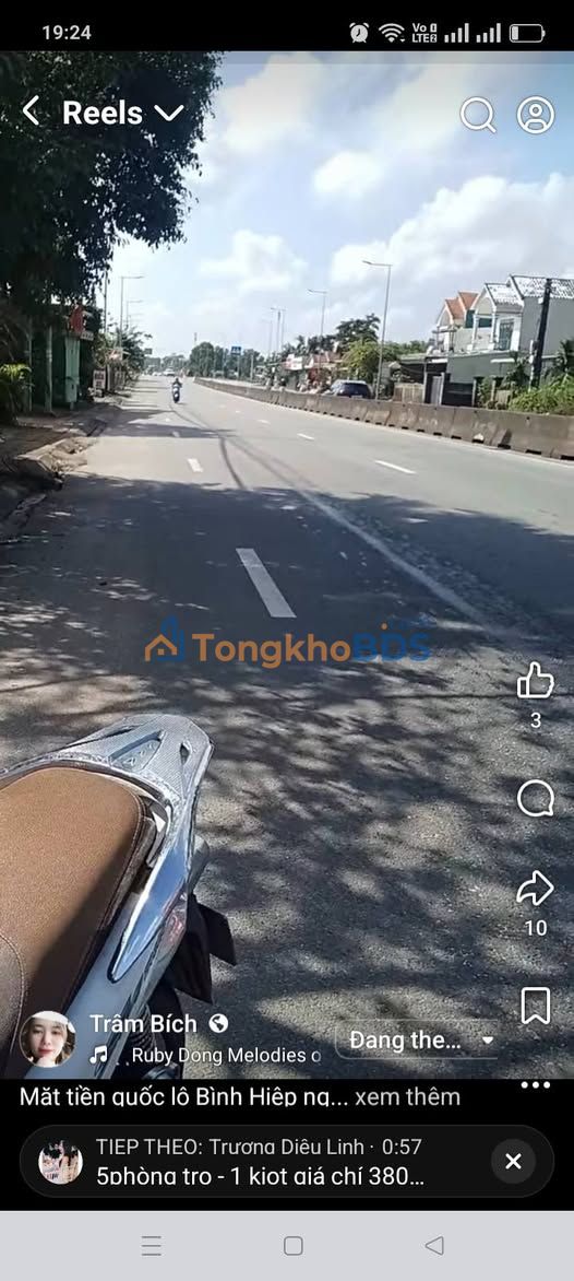 Mặt Tiền Quốc Lộ Bình Hiệp - Đất Vàng Mộ Đức 270m² Giá 2-3 Tỷ