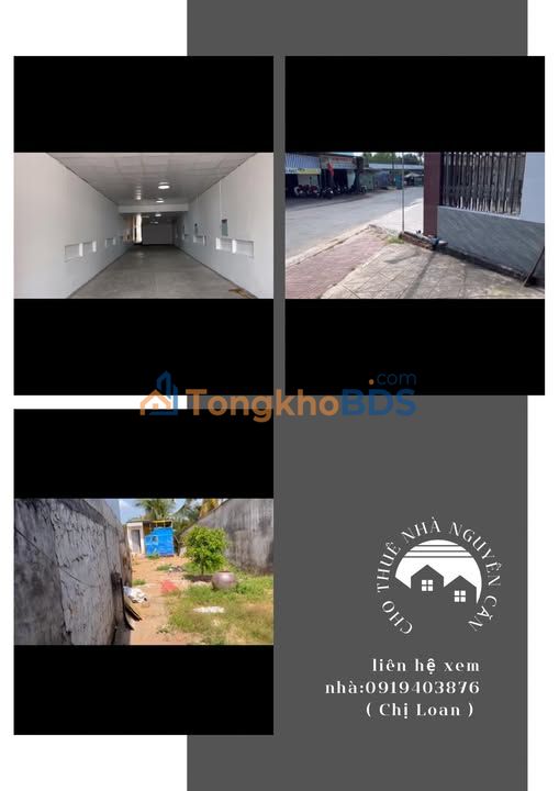 Nhà nguyên căn Hậu Giang 5 triệu/tháng - Ô tô vào nhà