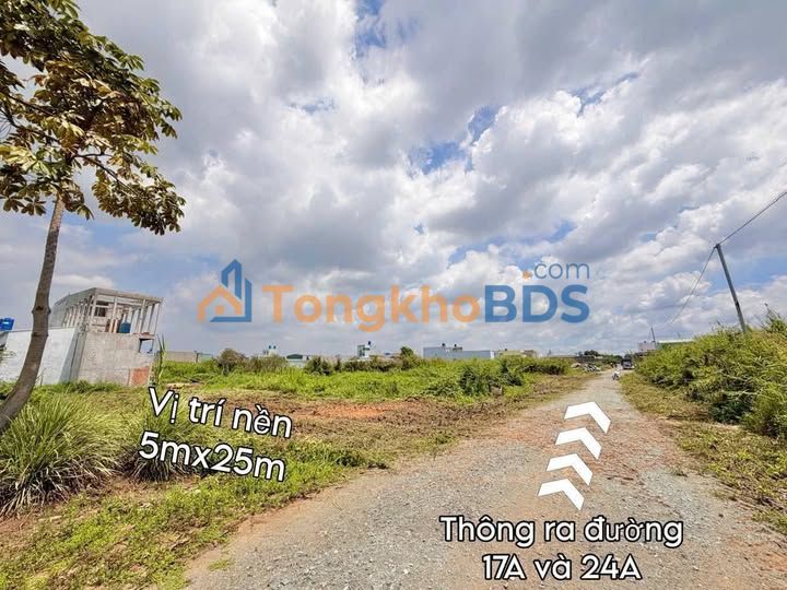 Đất nền 125m² Bến Lức - Sổ hồng sẵn, gần KCN Tân Đức