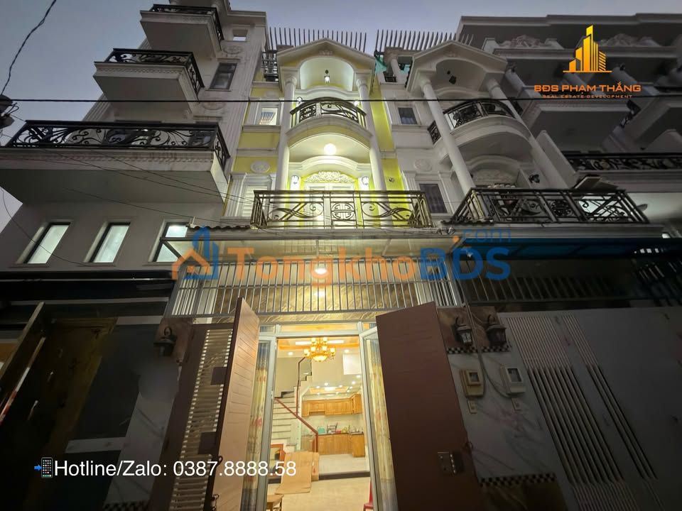 Nhà nguyên căn Gò Vấp 52m² 14 triệu - Ô tô vào tận nhà