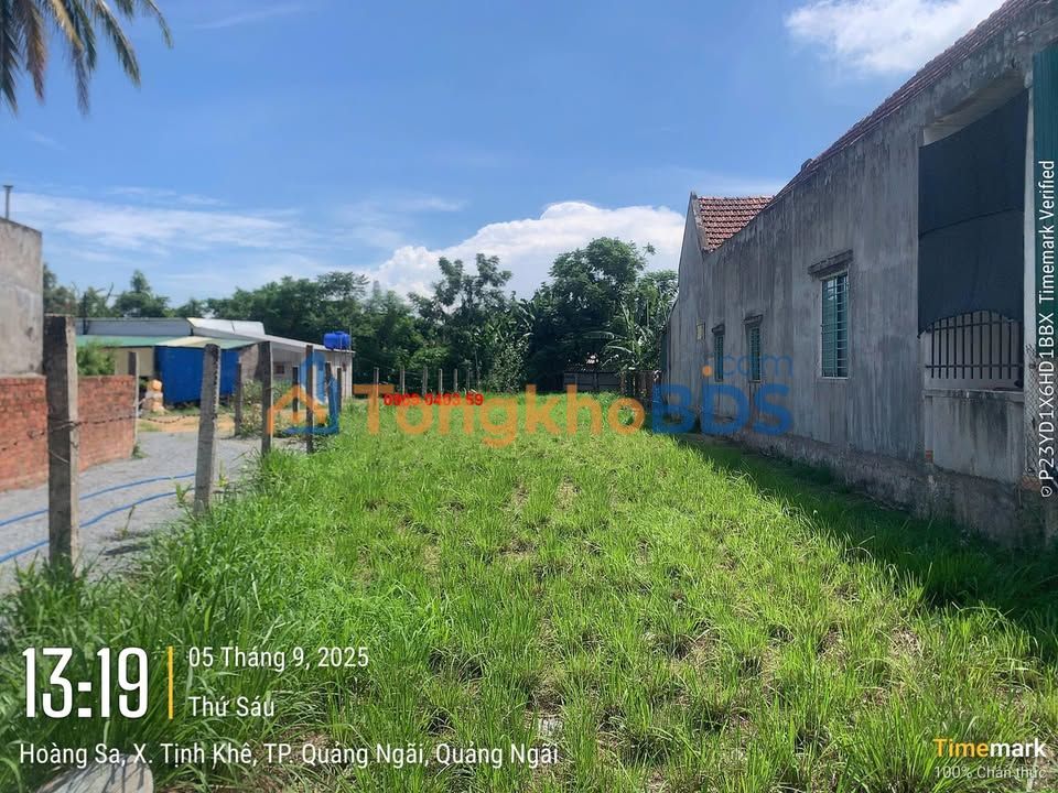 Đất vườn Tịnh Khê Quảng Ngãi 416m² 1.664 tỷ – Đường to ô tô