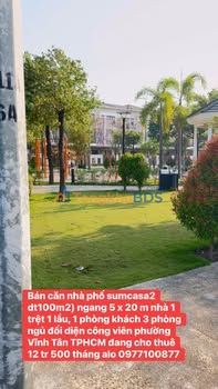 Nhà phố Vĩnh Tân Tân Uyên 100m² 12.5 triệu - Sẵn sàng ở ngay