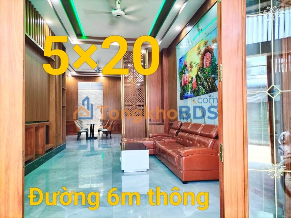 Nhà Lầu Trệt 101m² Dĩ An - 3PN, Sân Xe Hơi, Tặng Nội Thất - 4.85 Tỷ