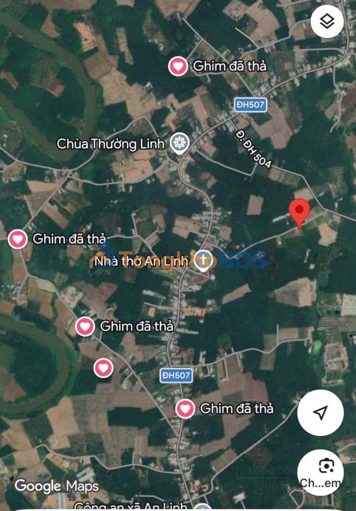 Đất An Linh Phú Giáo 300m² 580tr - Đất thổ cư 100%