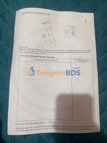 Đất nền Ngọc Sơn Quang Thịnh 90m² giá thỏa thuận - Sổ đỏ