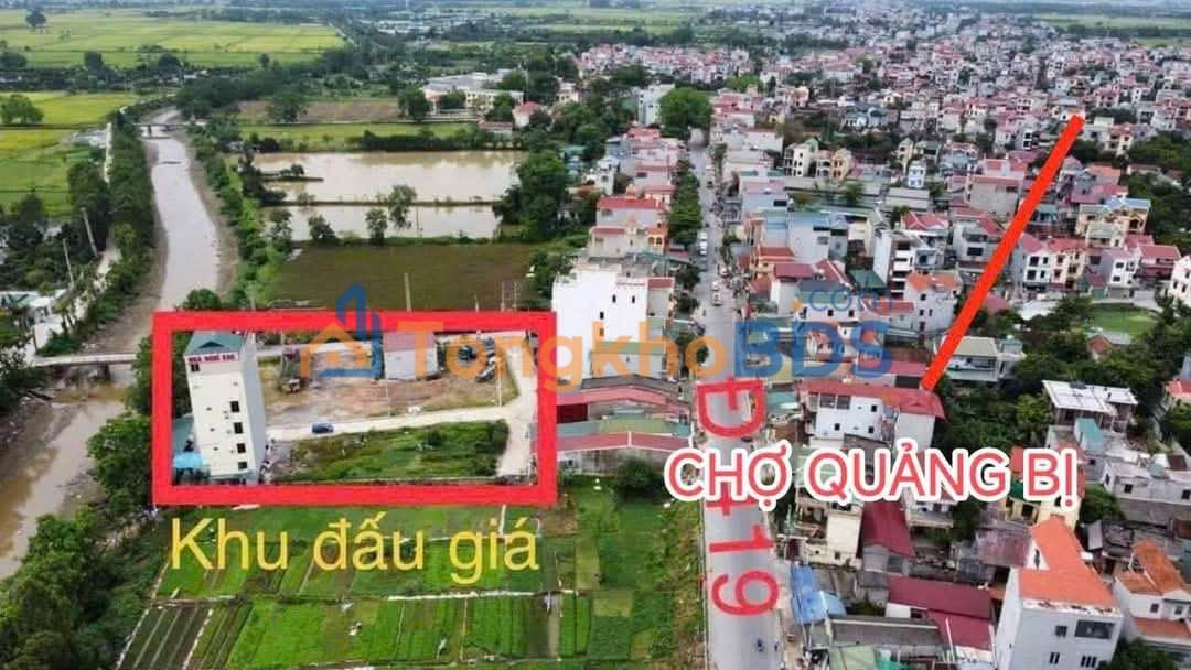 Đất Quảng Bị Chương Mỹ 77m² giá đầu tư - Sổ đỏ chính chủ