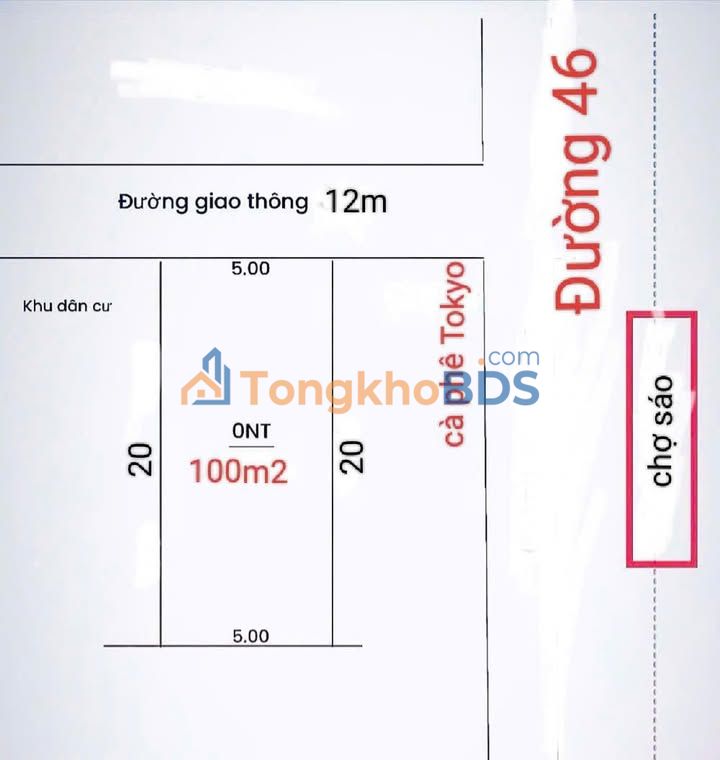 Đất nền Nam Giang Nam Đàn 100m² - Thổ cư 100%