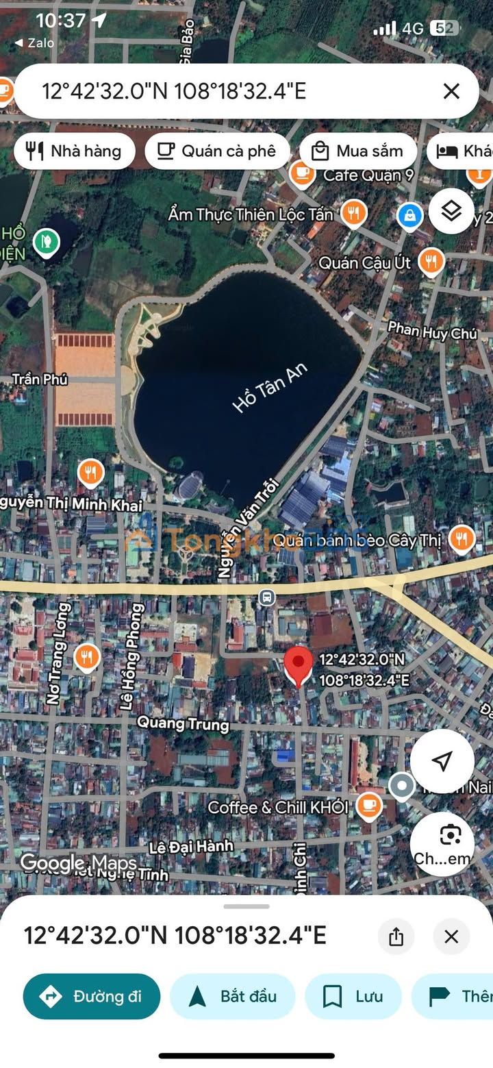 Đất Nền Hẻm Quang Trung, Krông Pắc – 132m² – Giá 1.99 Tỷ – Sổ Đỏ Sẵn Sàng