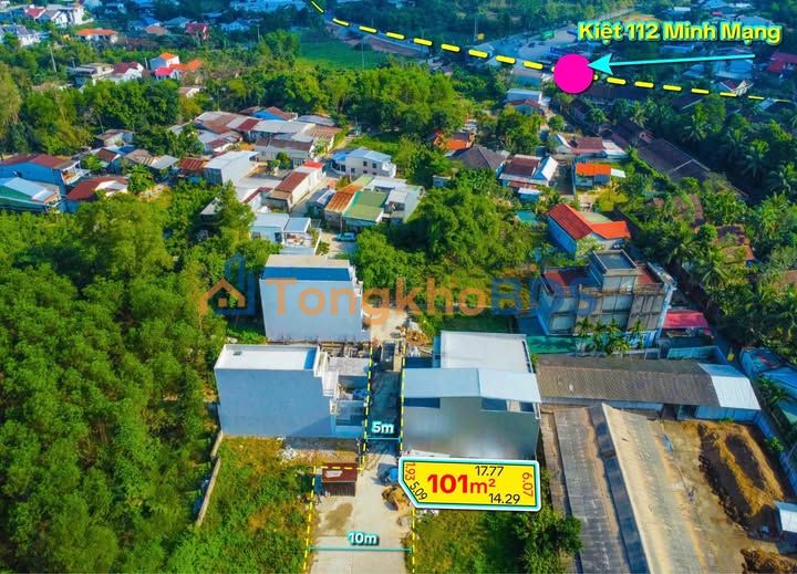 Đất Thuỷ Xuân Huế 100m² 1,7 tỷ - Sổ đỏ chính chủ kiệt ô tô
