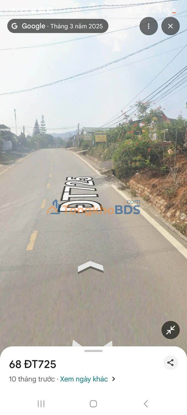 Đất DT725 Cam Ly 631m² 6.7 tỷ - Sổ đỏ chính chủ