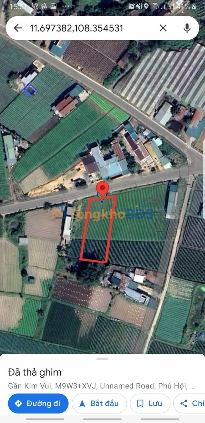 Đất Nền Mặt Tiền Liên Nghĩa, Đức Trọng - 214m² Thổ Cư, Giá 1.9 Tỷ